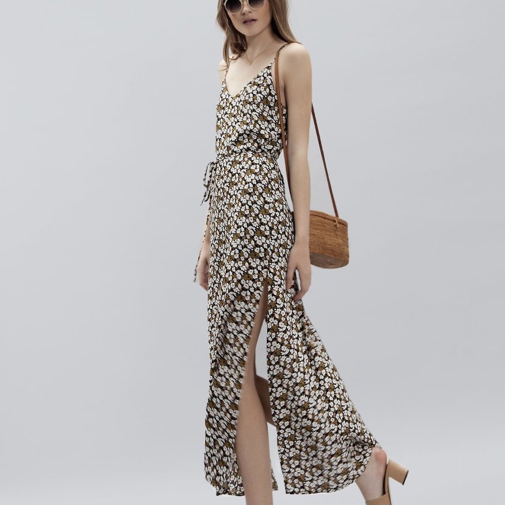 Floral Printed Maxi Dress